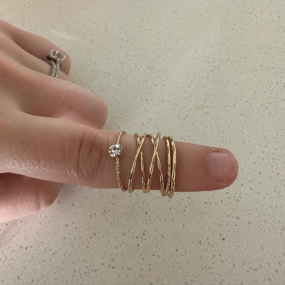 Gold Ring Stack!